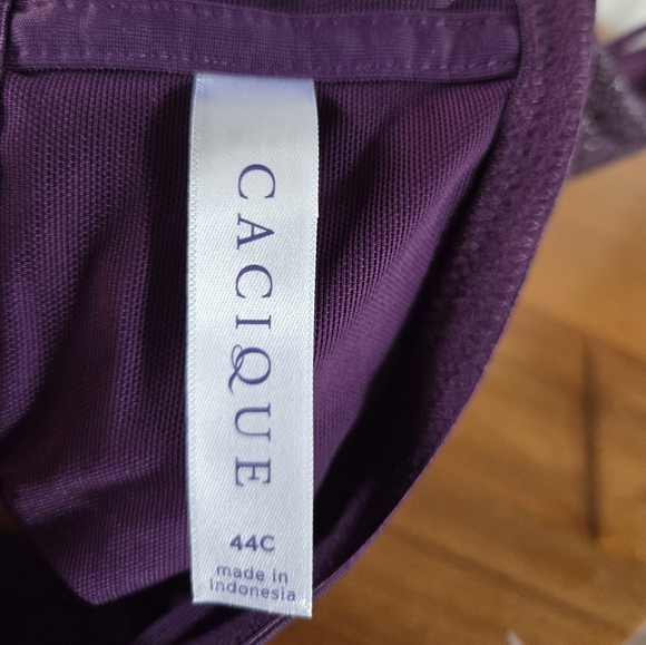 Front closure purple bra - Picture 14 of 15
